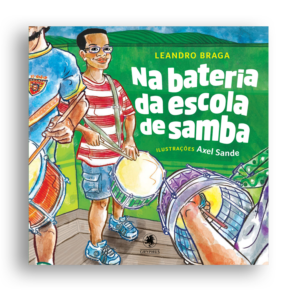 Na bateria da escola de samba